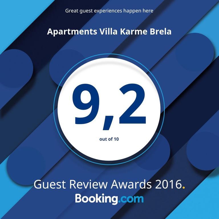 Apartments Villa Karme Brela Extérieur photo